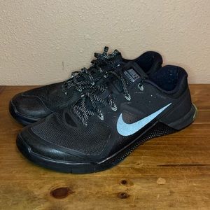 Nike Metcon 2 Black Cool Grey Volt Size:10 🏋️‍♂️